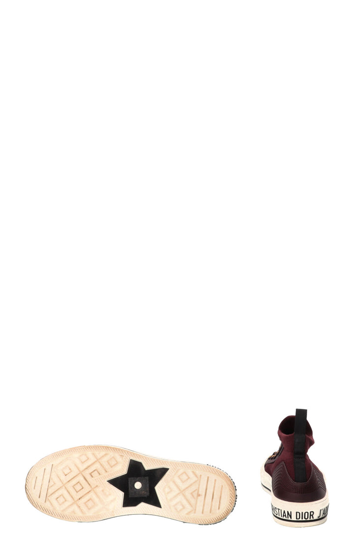 CHRISTIAN DIOR Walk'N'Dior Sneakers Burgundy