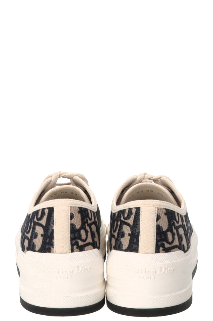 CHRISTIAN DIOR Walk'n Dior Platform Sneakers Oblique Canvas