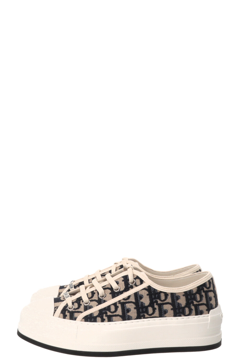 CHRISTIAN DIOR Walk'n Dior Platform Sneakers Oblique Canvas