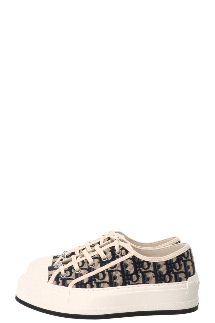 CHRISTIAN DIOR Walk'n Dior Platform Sneakers Oblique Canvas