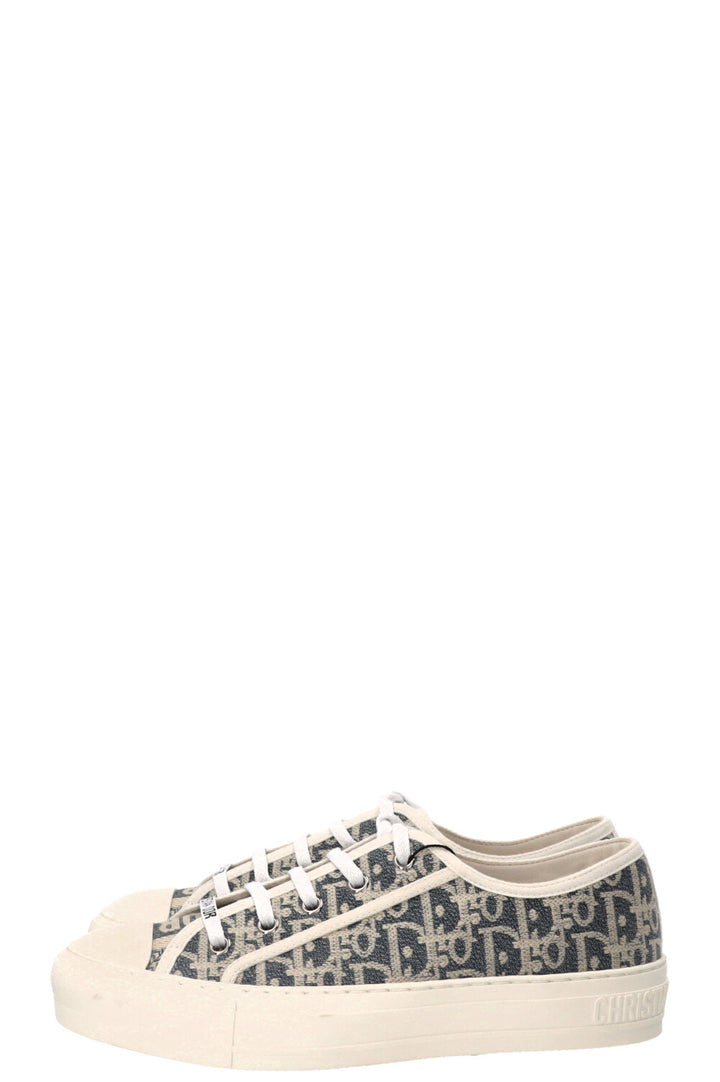 CHRISTIAN DIOR Walk'n Dior Sneakers Oblique Blue White