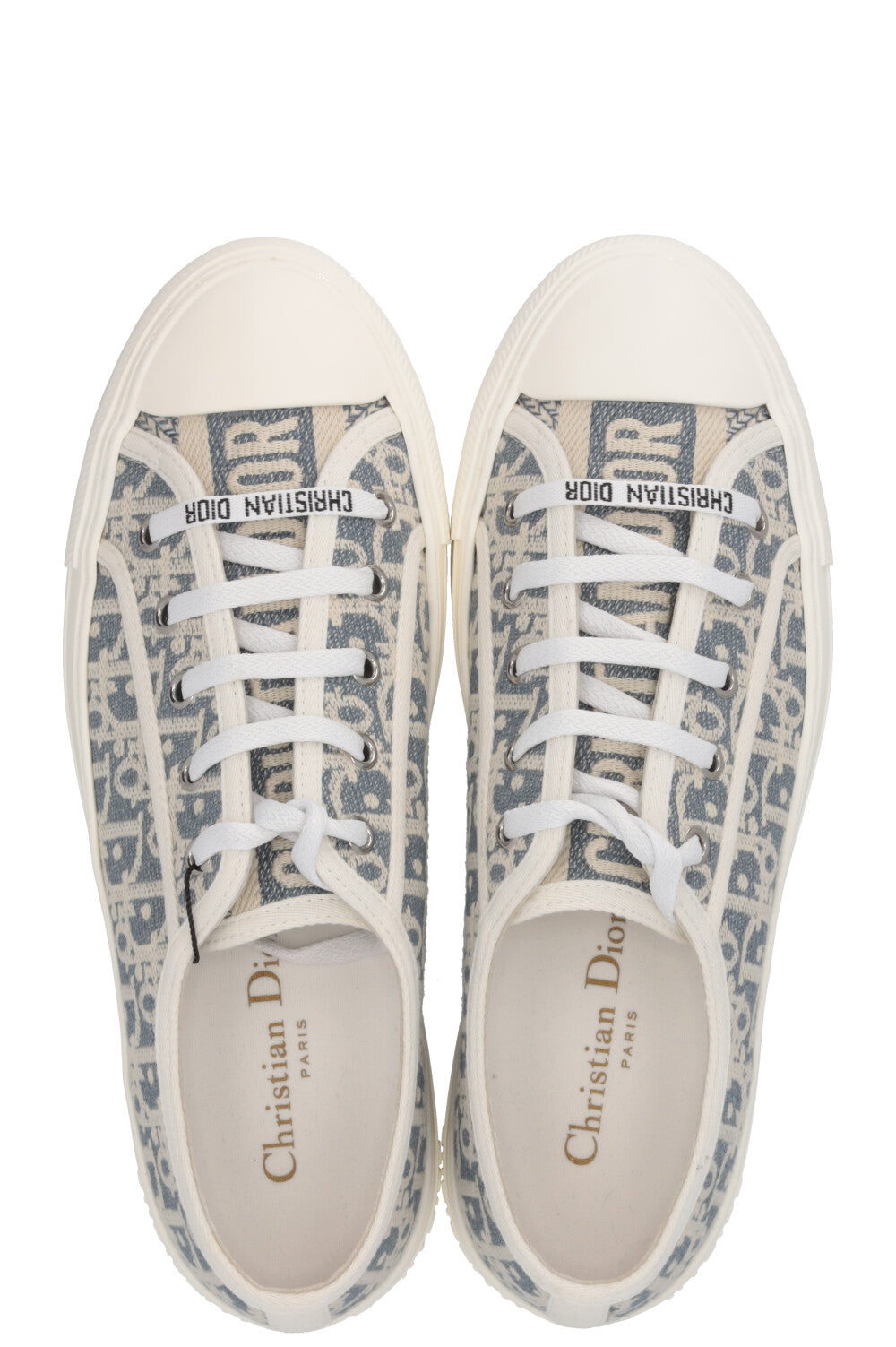 CHRISTIAN DIOR Walk'n Dior Sneakers Oblique Blue White