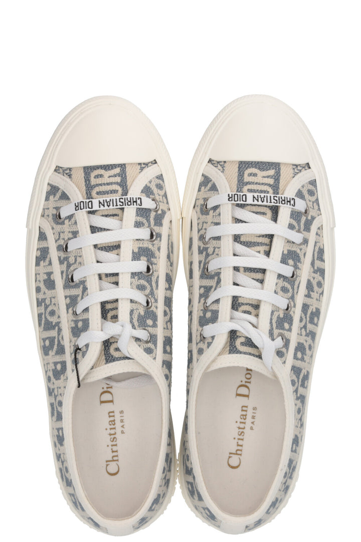 CHRISTIAN DIOR Walk'n Dior Sneakers Oblique Blue White