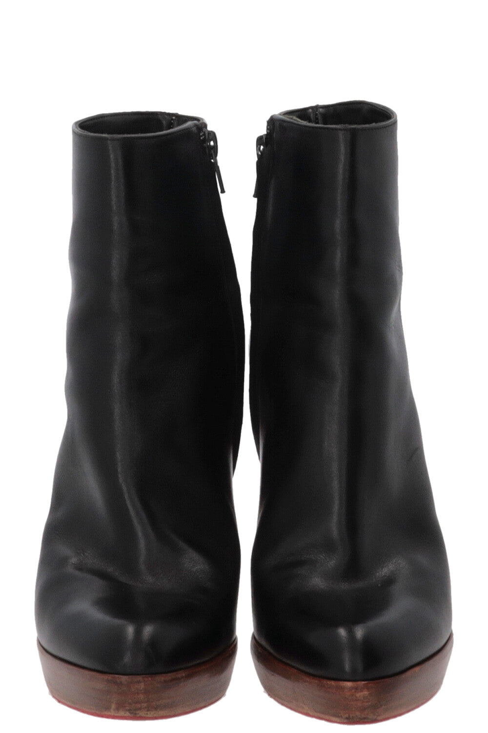 CHRISTIAN LOUBOUTIN Bottines Cuir Noir