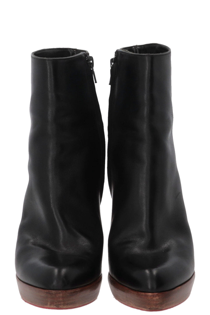 CHRISTIAN LOUBOUTIN Bottines Cuir Noir