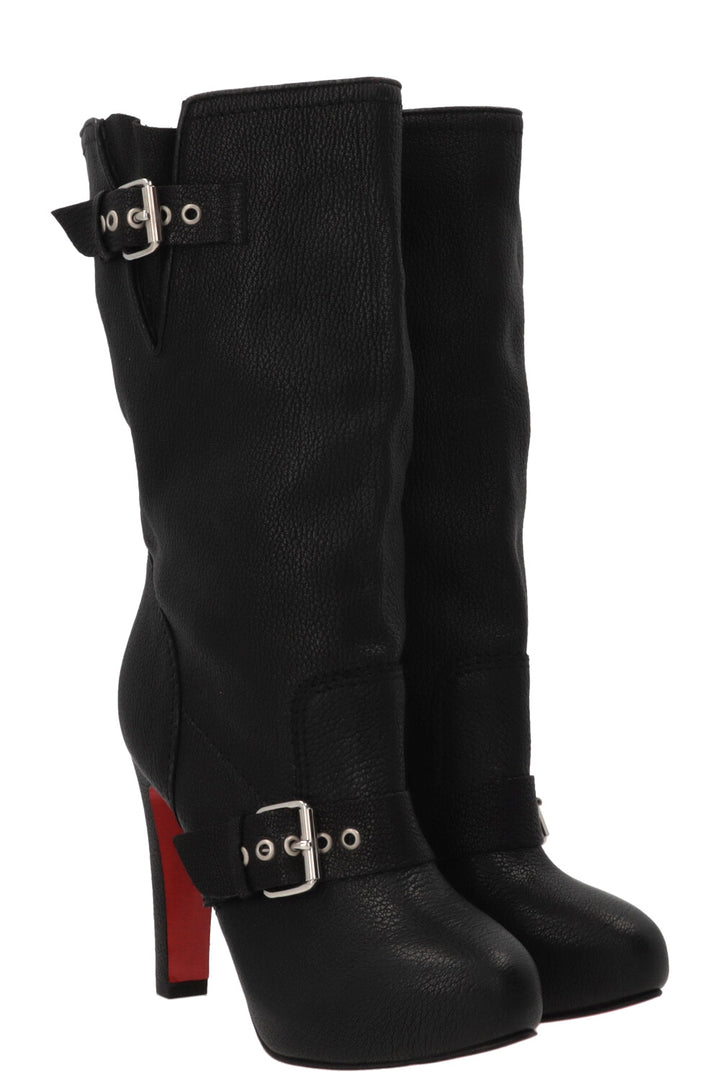 CHRISTIAN LOUBOUTIN Flanavec 120 Boots Black