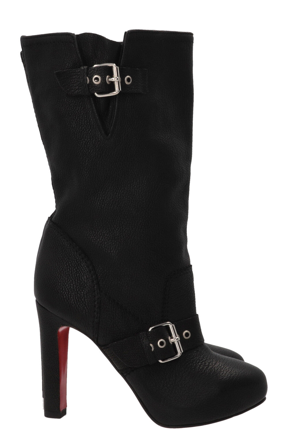 CHRISTIAN LOUBOUTIN Flanavec 120 Boots Black