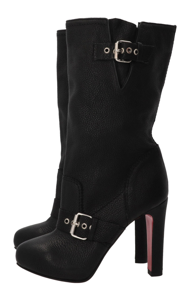 CHRISTIAN LOUBOUTIN Flanavec 120 Boots Black