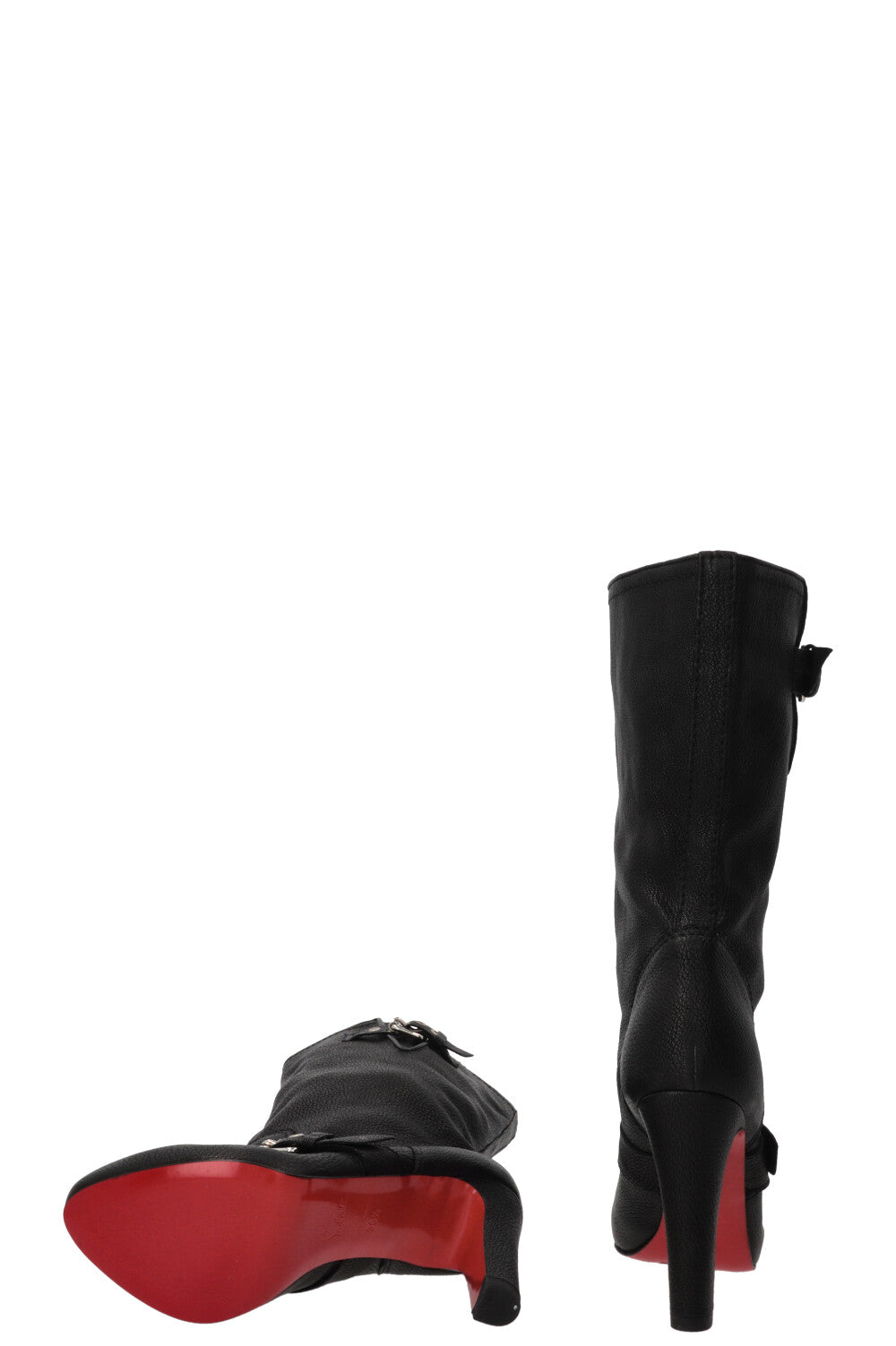 CHRISTIAN LOUBOUTIN Flanavec 120 Boots Black