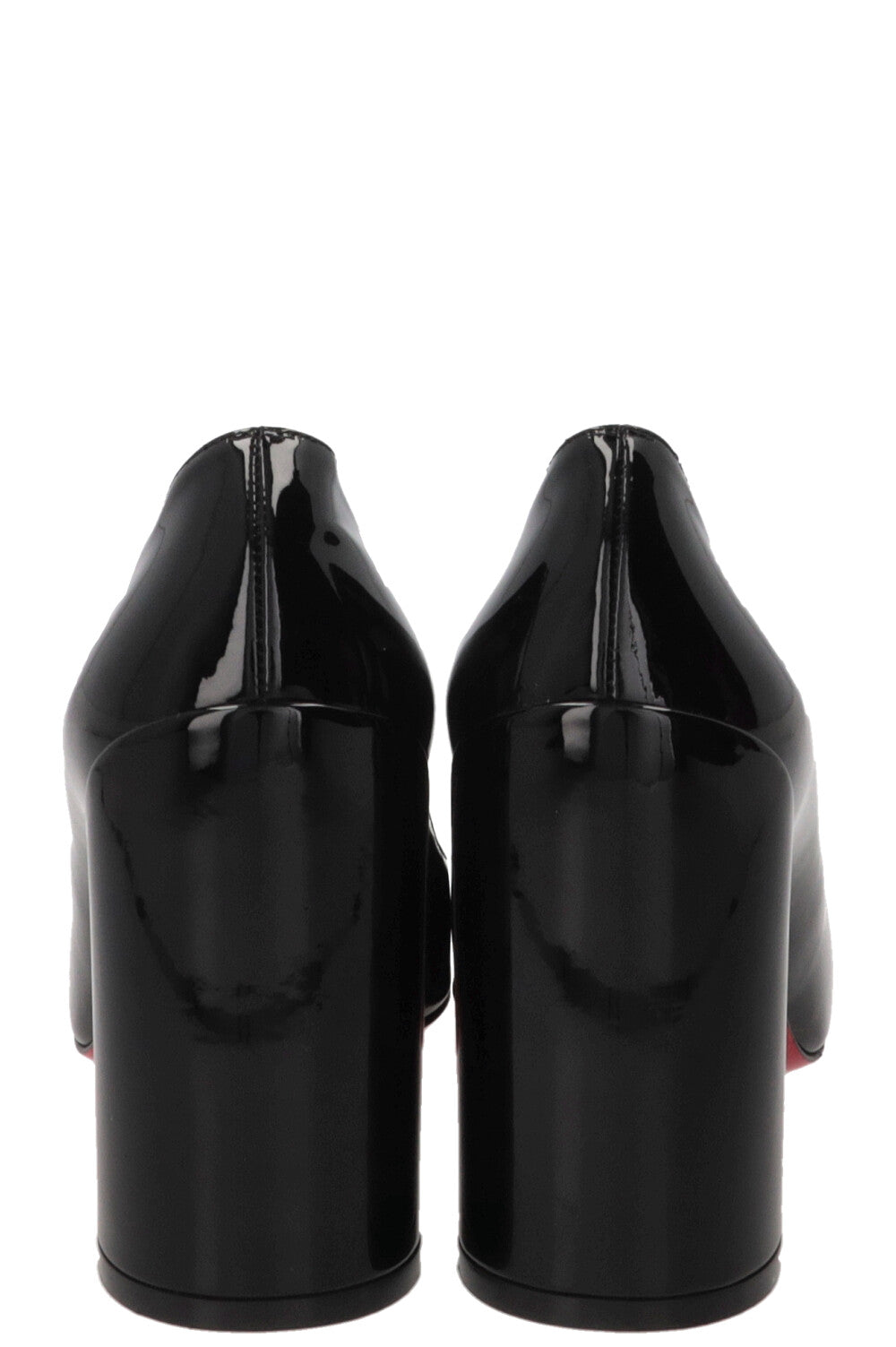 CHRISTIAN LOUBOUTIN Miss Sabina Patent Leather Pumps Black