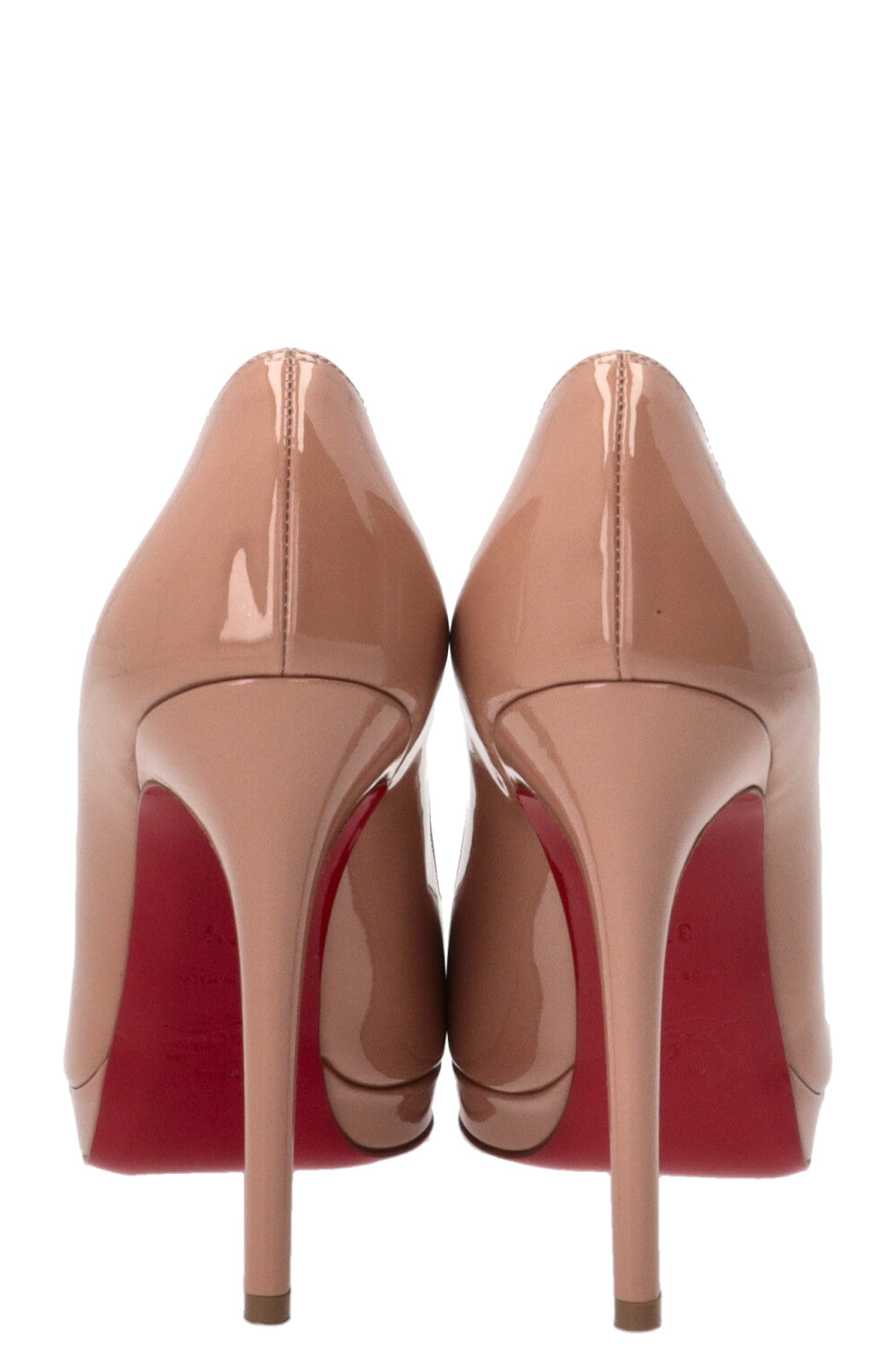 CHRISTIAN LOUBOUTIN New Simple Pump 120 Patent Nude