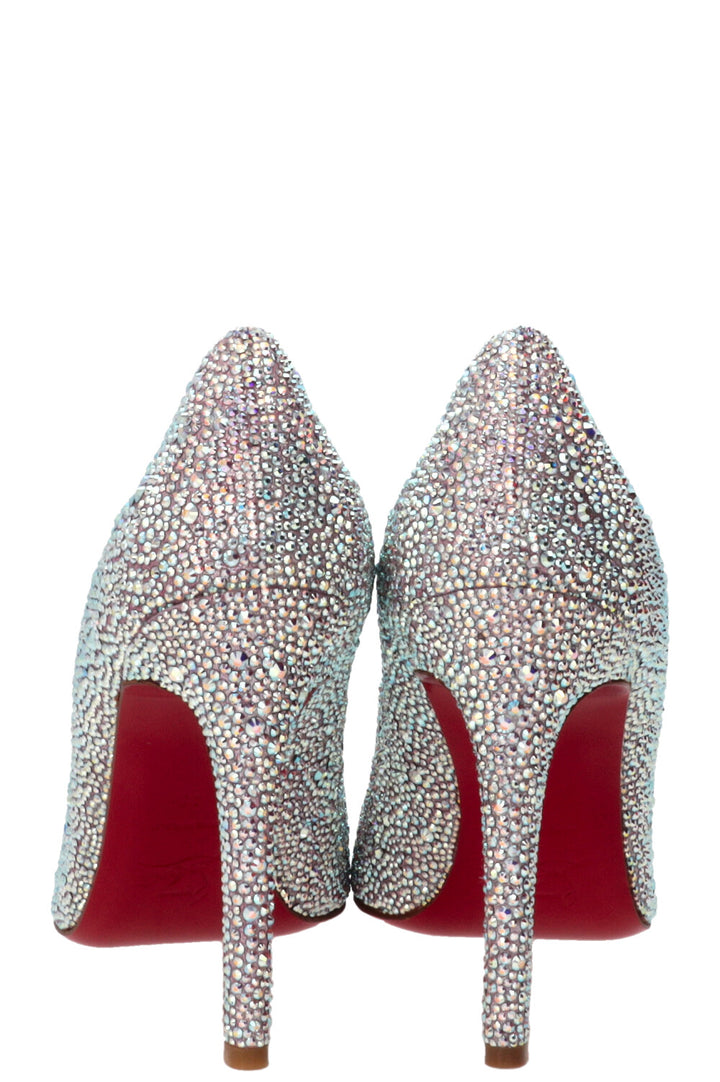 CHRISTIAN LOUBOUTIN Escarpins So Kate 100 à cristaux violets