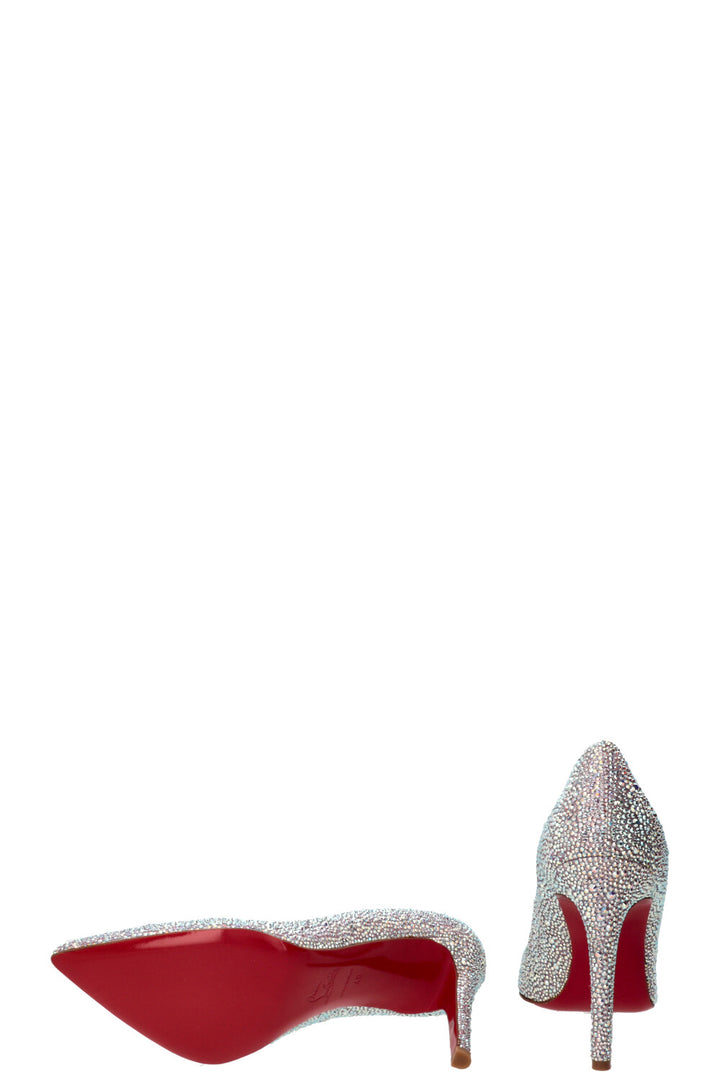 CHRISTIAN LOUBOUTIN Escarpins So Kate 100 à cristaux violets