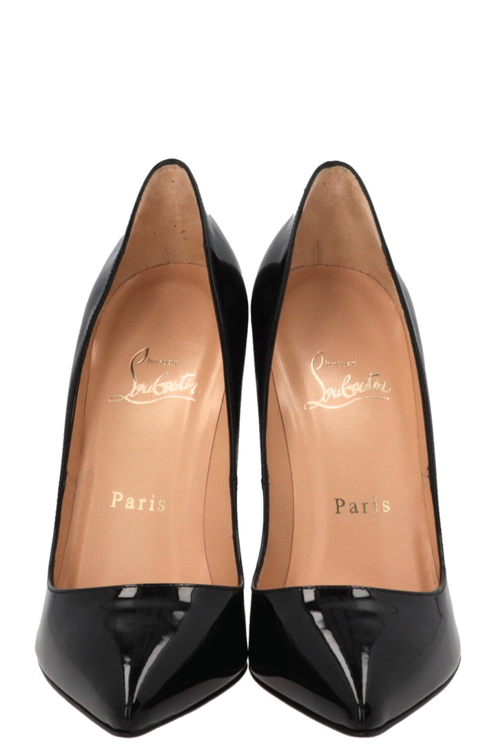 CHRISTIAN LOUBOUTIN So Kate 120 Patent  Black