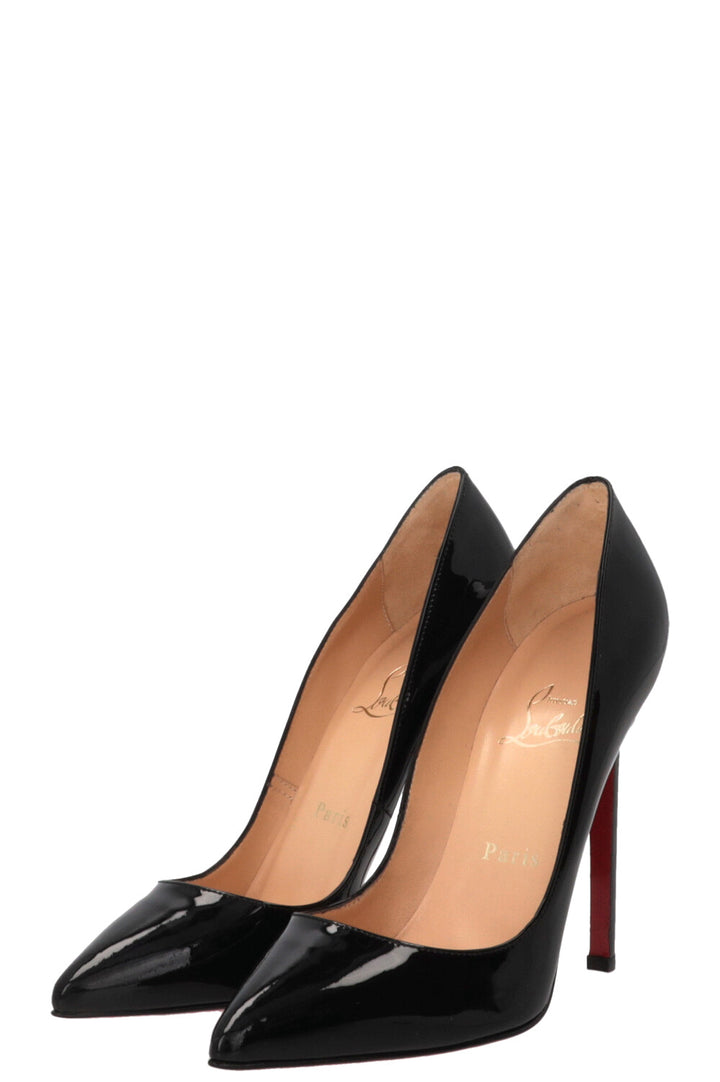CHRISTIAN LOUBOUTIN So Kate 120 Patent  Black