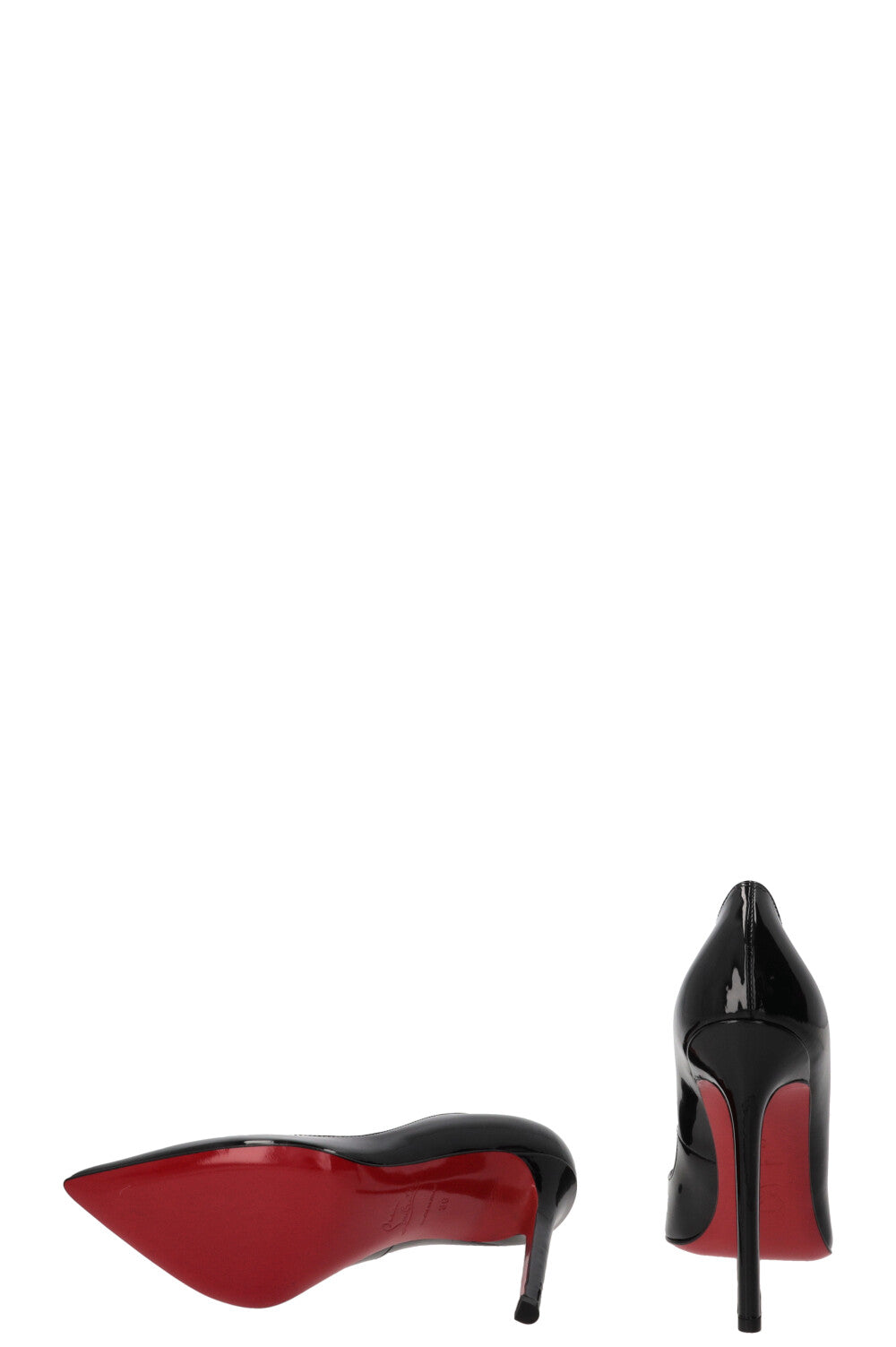 CHRISTIAN LOUBOUTIN So Kate 120 Patent  Black