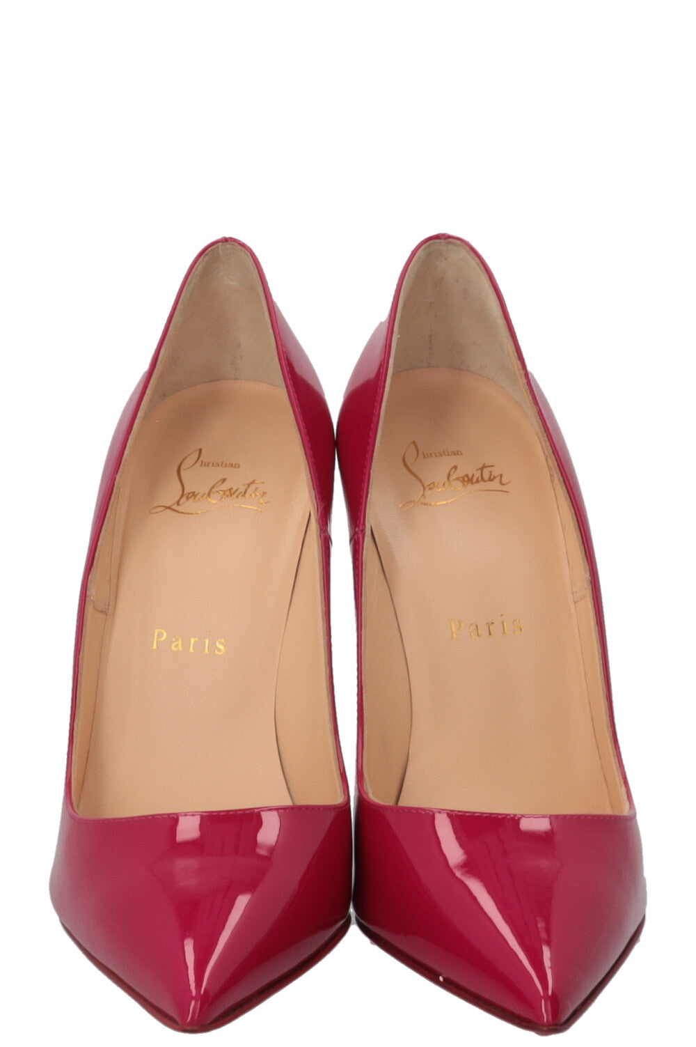 CHRISTIAN LOUBOUTIN So Kate 120 Patent Ultra Rose