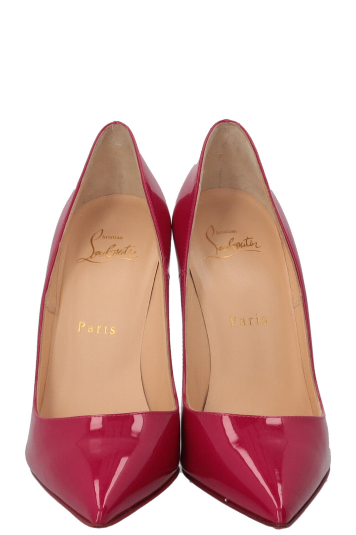 CHRISTIAN LOUBOUTIN So Kate 120 Patent Ultra Rose