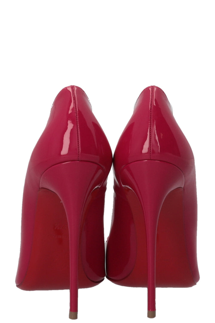 CHRISTIAN LOUBOUTIN So Kate 120 Patent Ultra Rose