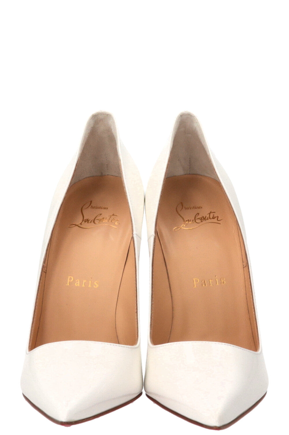 CHRISTIAN LOUBOUTIN So Kate 120 Pumps Patent White