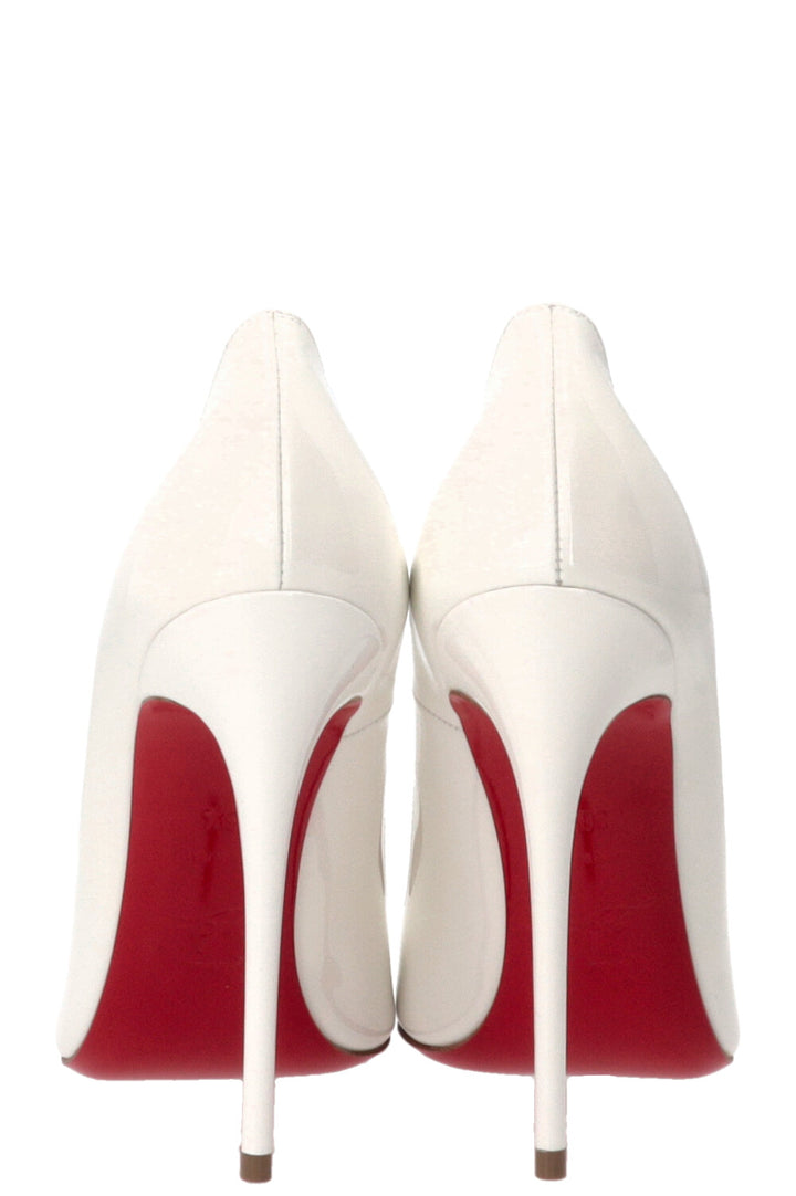 CHRISTIAN LOUBOUTIN So Kate 120 Pumps Patent White