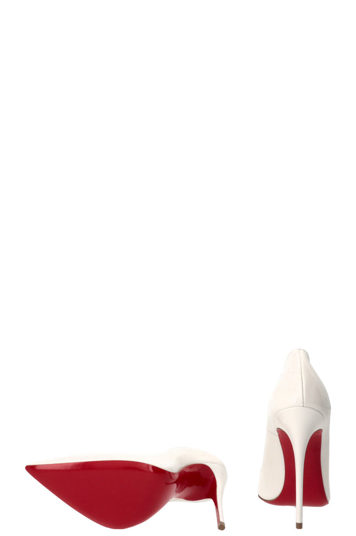 CHRISTIAN LOUBOUTIN So Kate 120 Pumps Patent White