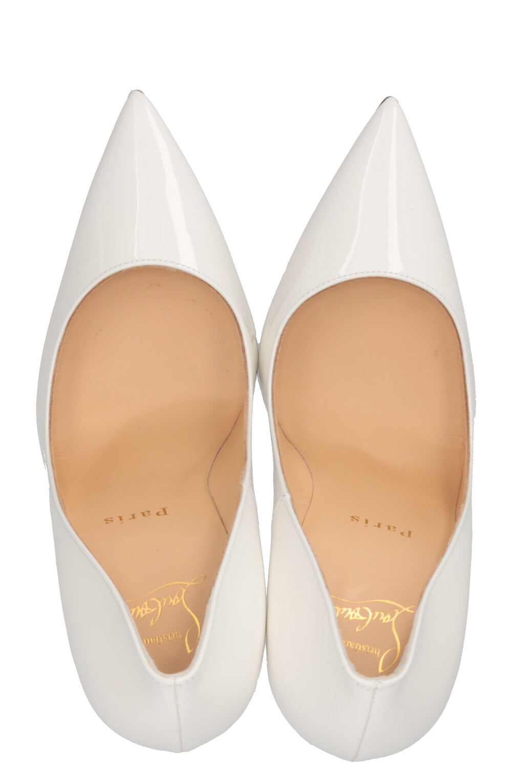 CHRISTIAN LOUBOUTIN So Kate 120 Pumps Patent White