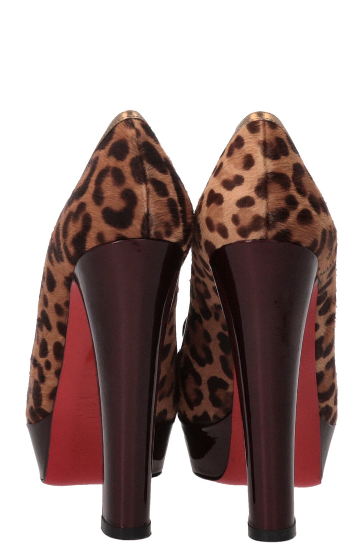 CHRISTIAN LOUBOUTIN Trotitella Platform Loafer Pumps Multicolor