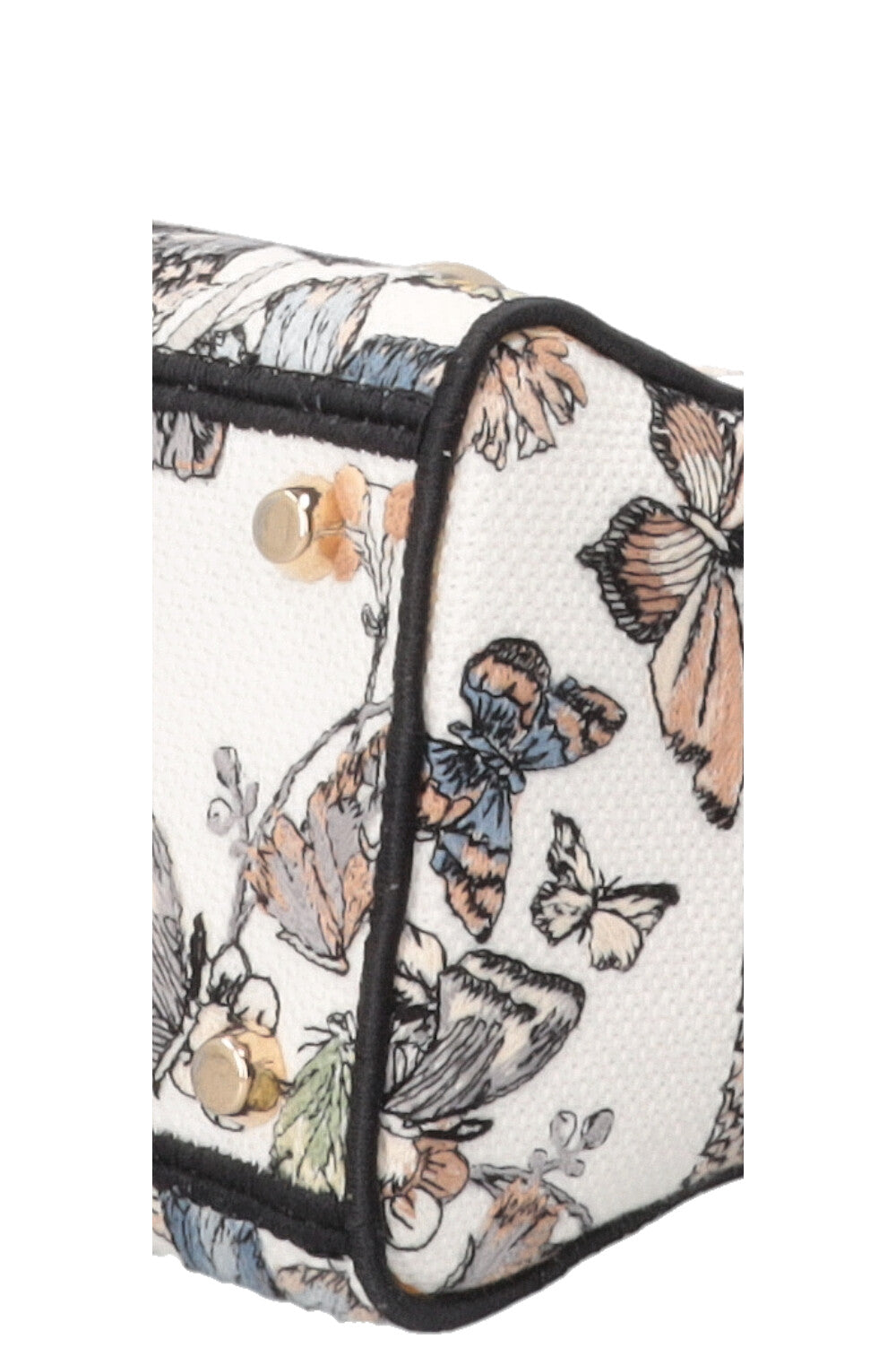 CHRISTIAN DIOR Lady Dior D-Lite Medium Toile de Jouy Mexico White