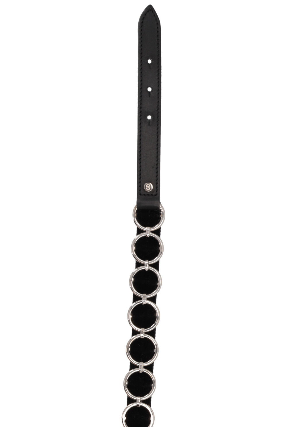 CHRISTIAN DIOR Vintage Romantique Ceinture Chaîne Velours Noir
