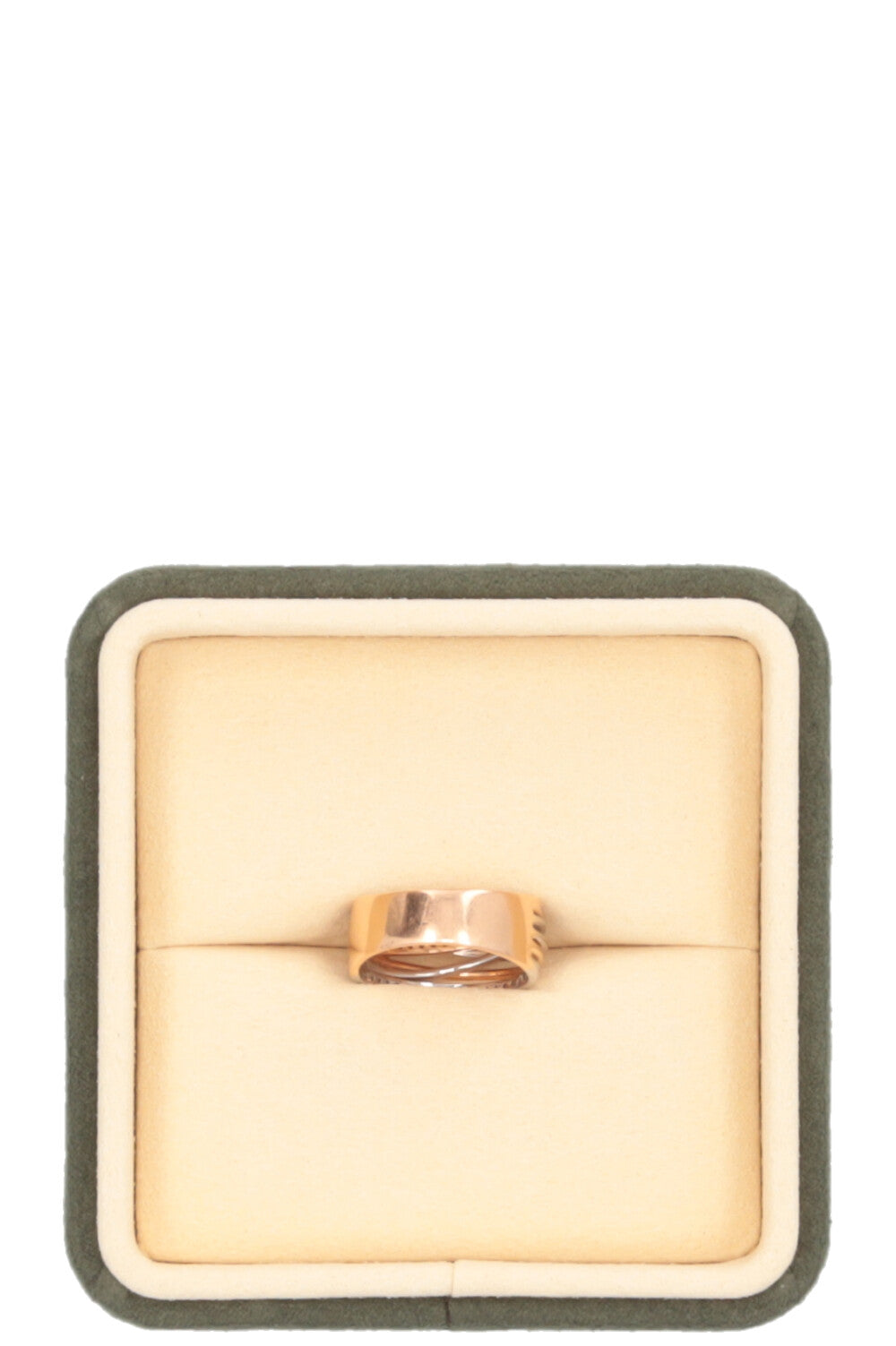 CHRIST Ring Bicolor 750 Rosegold Diamonds
