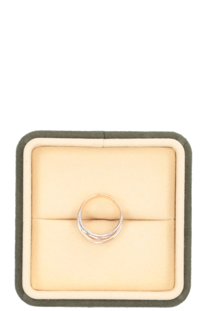 CHRIST Ring Bicolor 750 Rosegold Diamonds