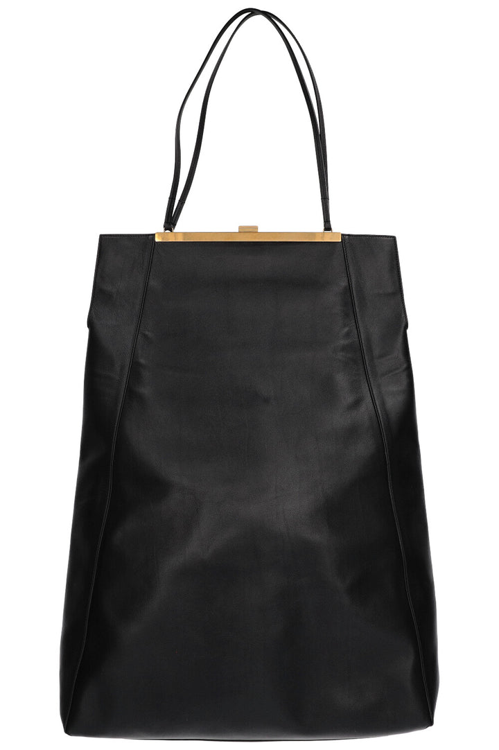 CÉLINE Clasp Cabas Bag Black