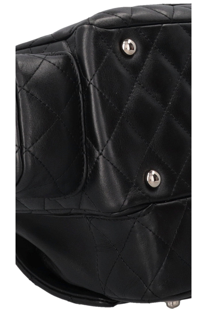 CHANEL Cambon Multipocket Reporter Bag Black