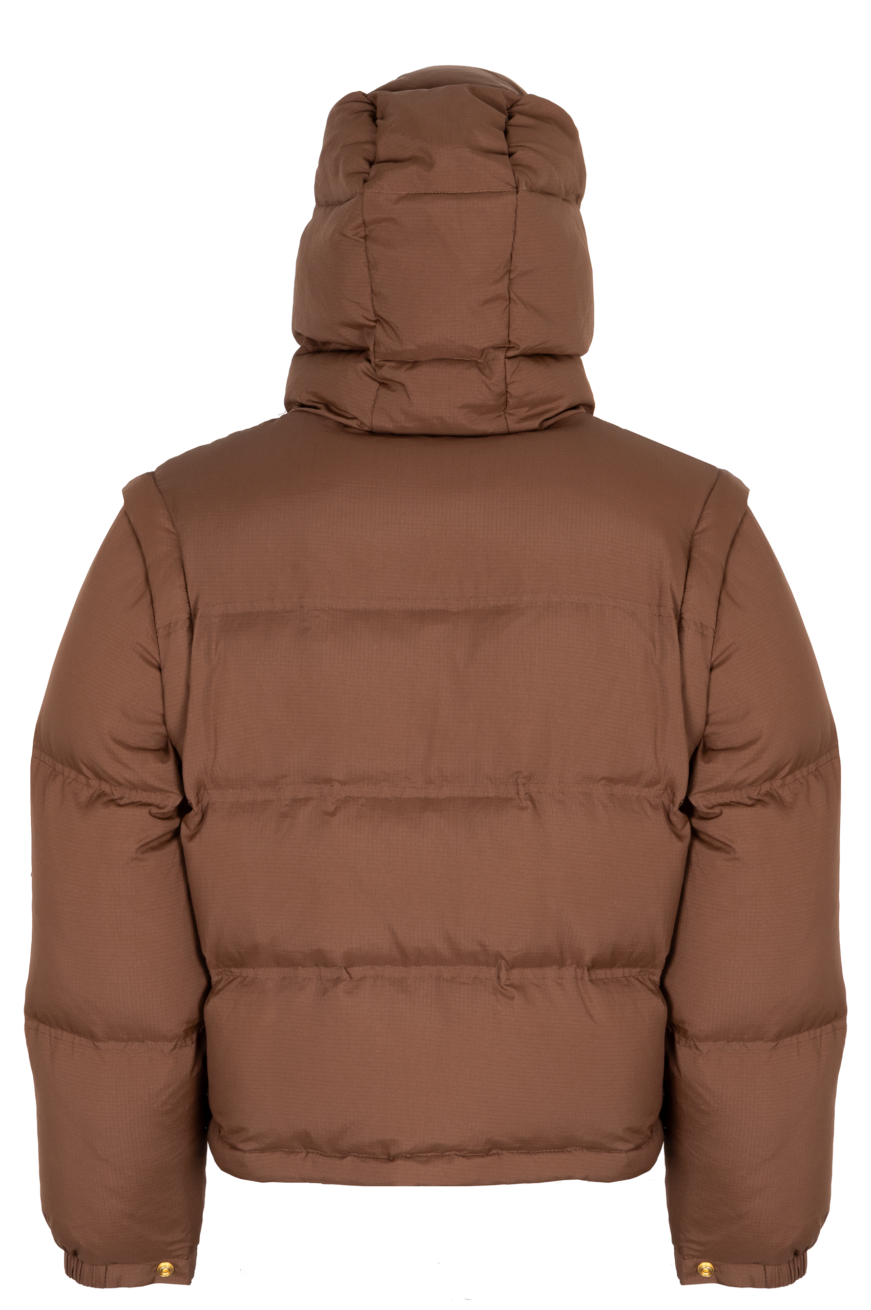 CELINE ブラウン ジップアップジャケット XS CELINE Cropped Triomphe Down Jacket Chocolate – REAWAKE
