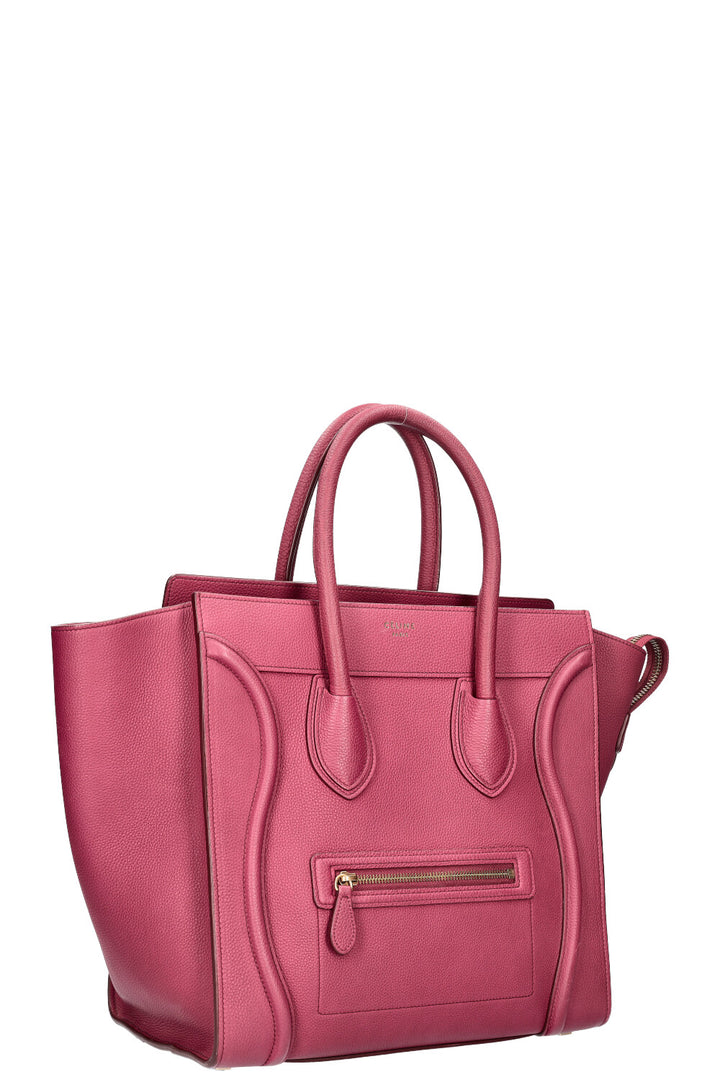 CÉLINE Mini Luggage Fuchsia