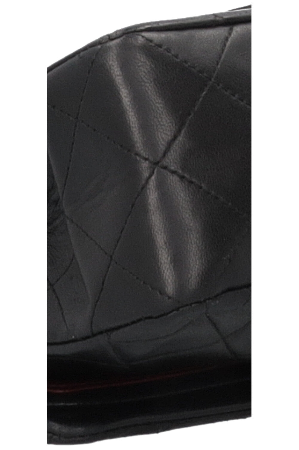 Chanel Vintage Double Flap Small Leather Black