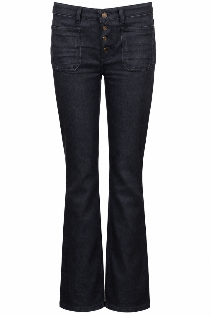 SAINT LAURENT Jeans FL-HW Denim Black