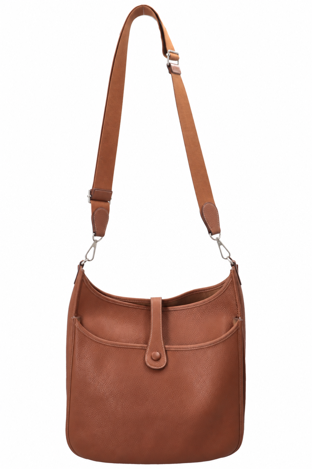 HERMÈS Evelyne PM Cuir Clemence Gold