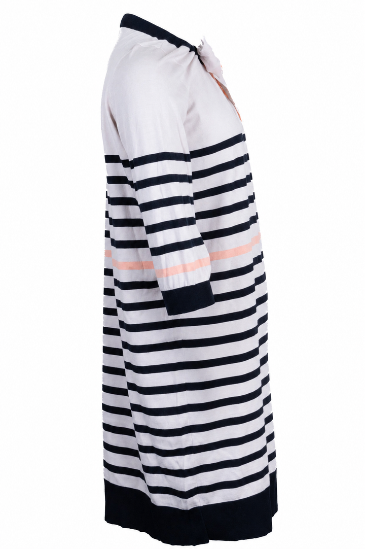 LOUIS VUITTON Bow Detail Striped Dress Multicolor