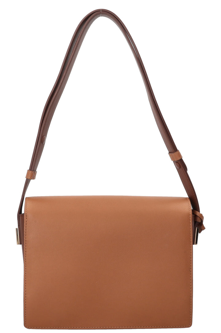 DELVAUX Madame PM Shoulder Bag Leather Brown