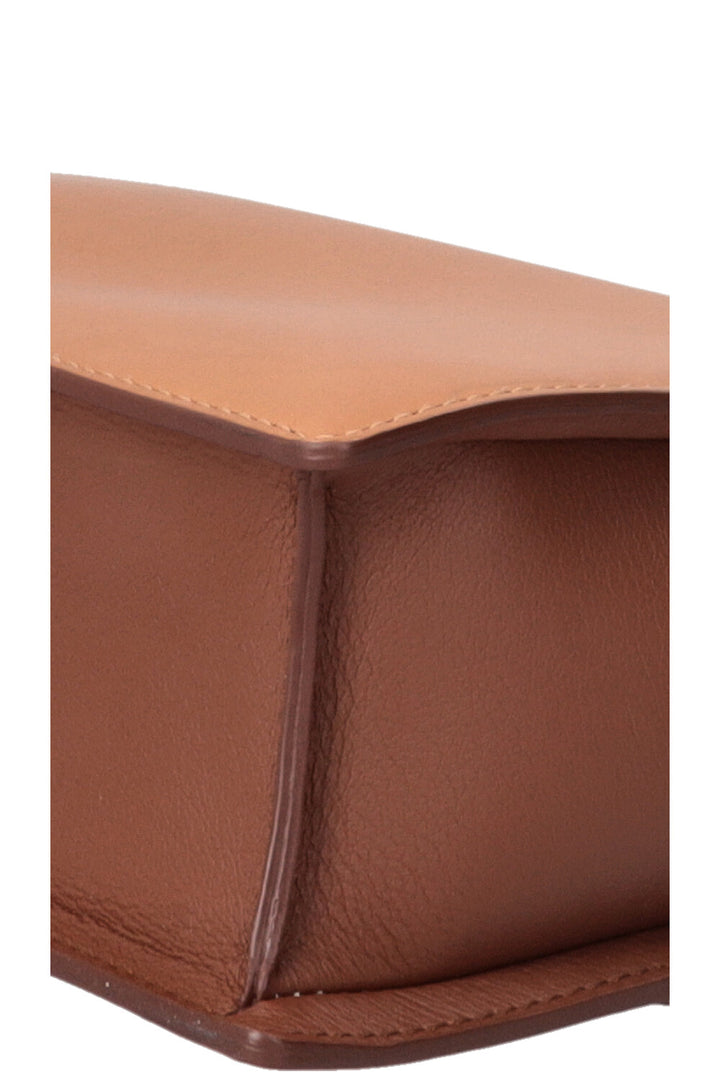DELVAUX Madame PM Shoulder Bag Leather Brown