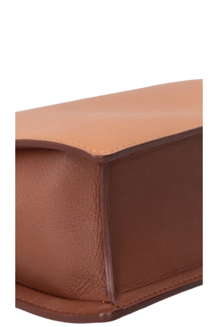 DELVAUX Madame PM Shoulder Bag Leather Brown