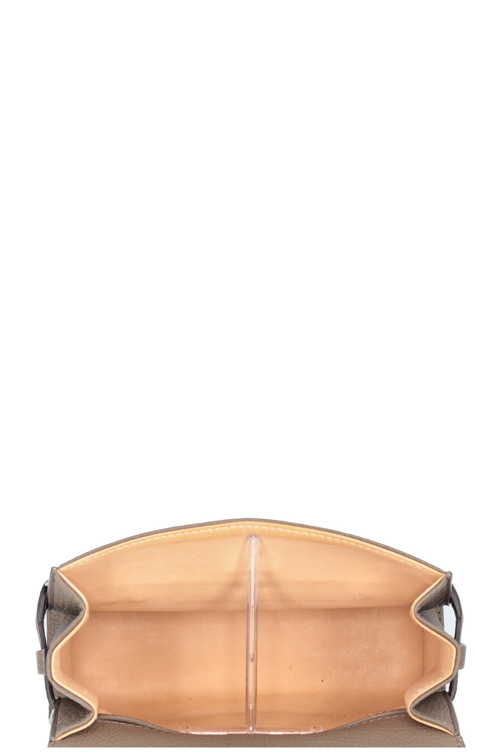 DELVAUX Tempête Small Leather Taupe