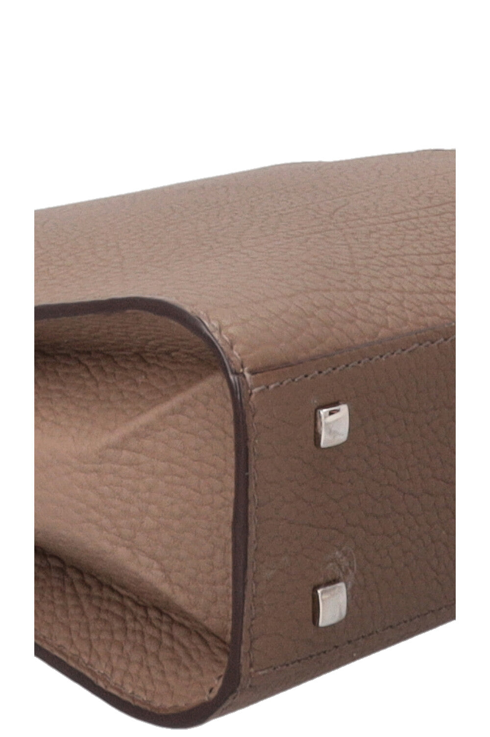 DELVAUX Tempête Small Leather Taupe