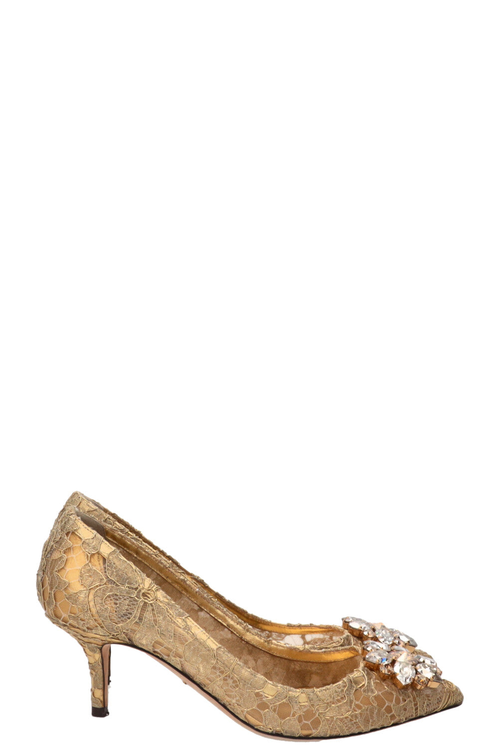 DOLCE&GABBANA Escarpins Bellucci Dorés