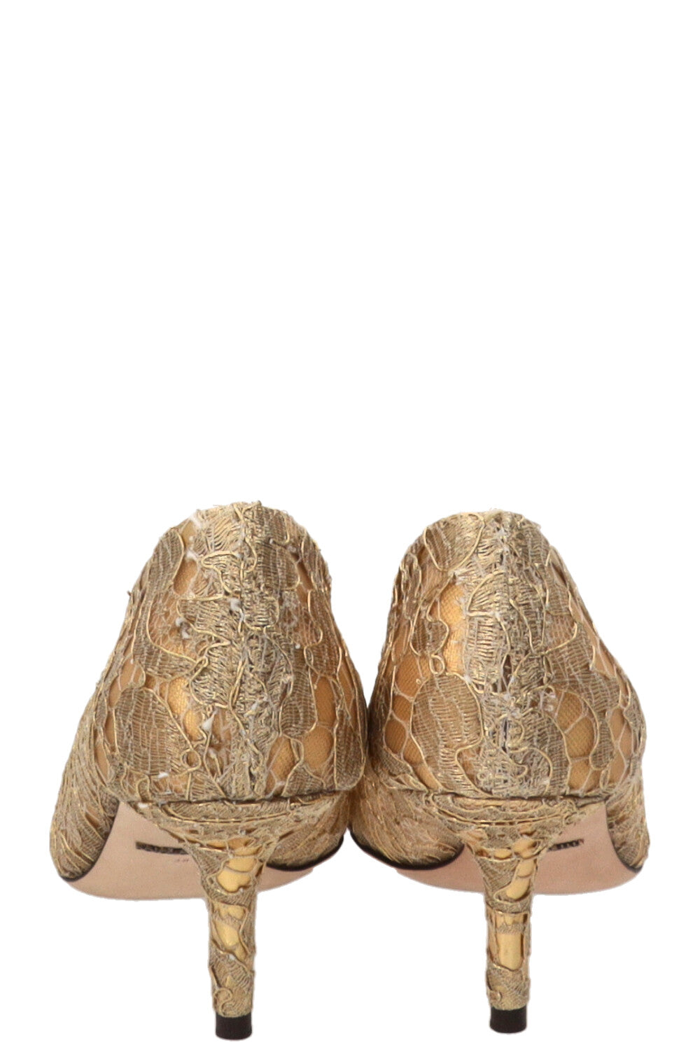 DOLCE&GABBANA Escarpins Bellucci Dorés