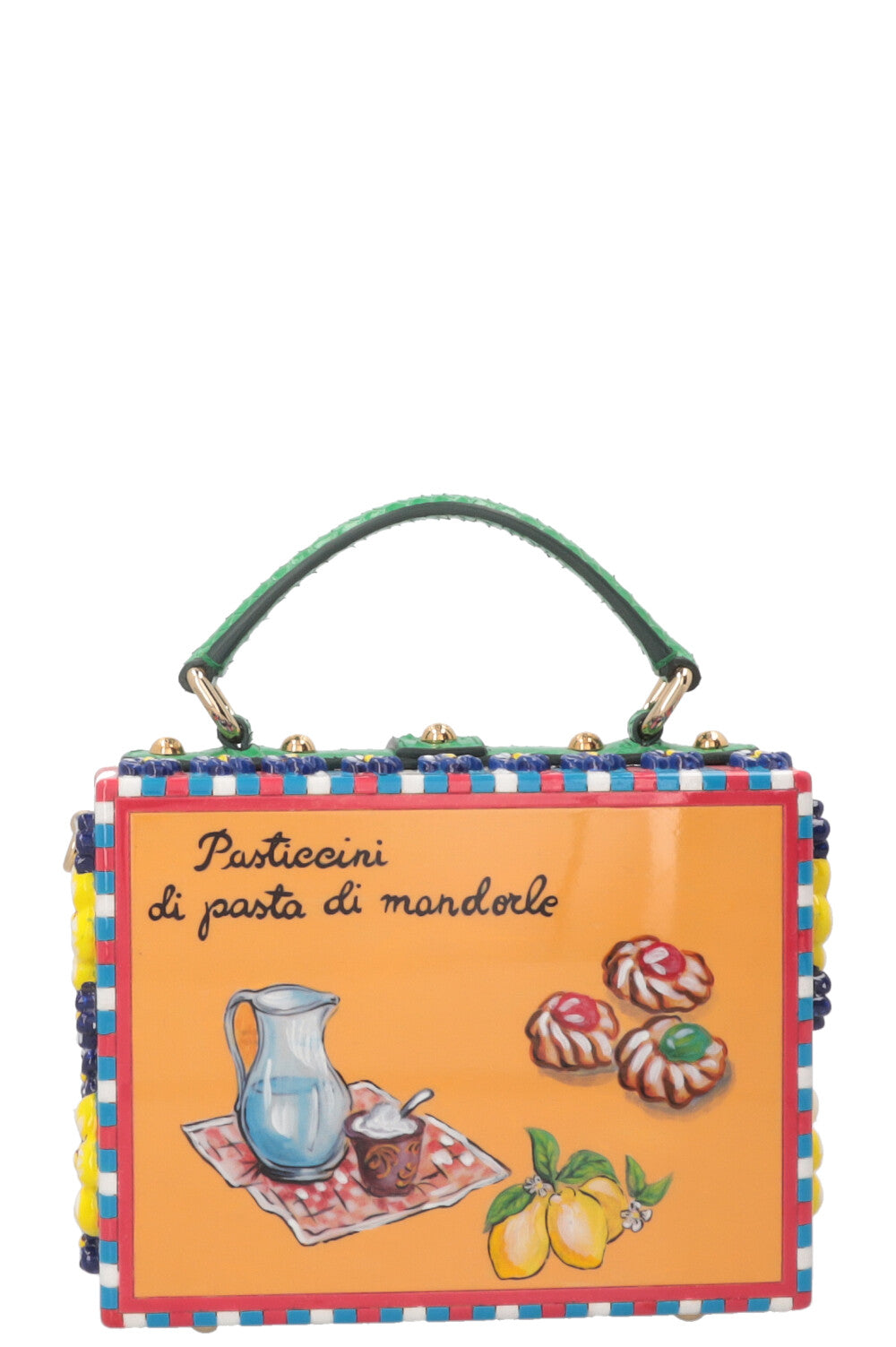 DOLCE&GABBANA Dolce Box Bag Python Touch Multicolor