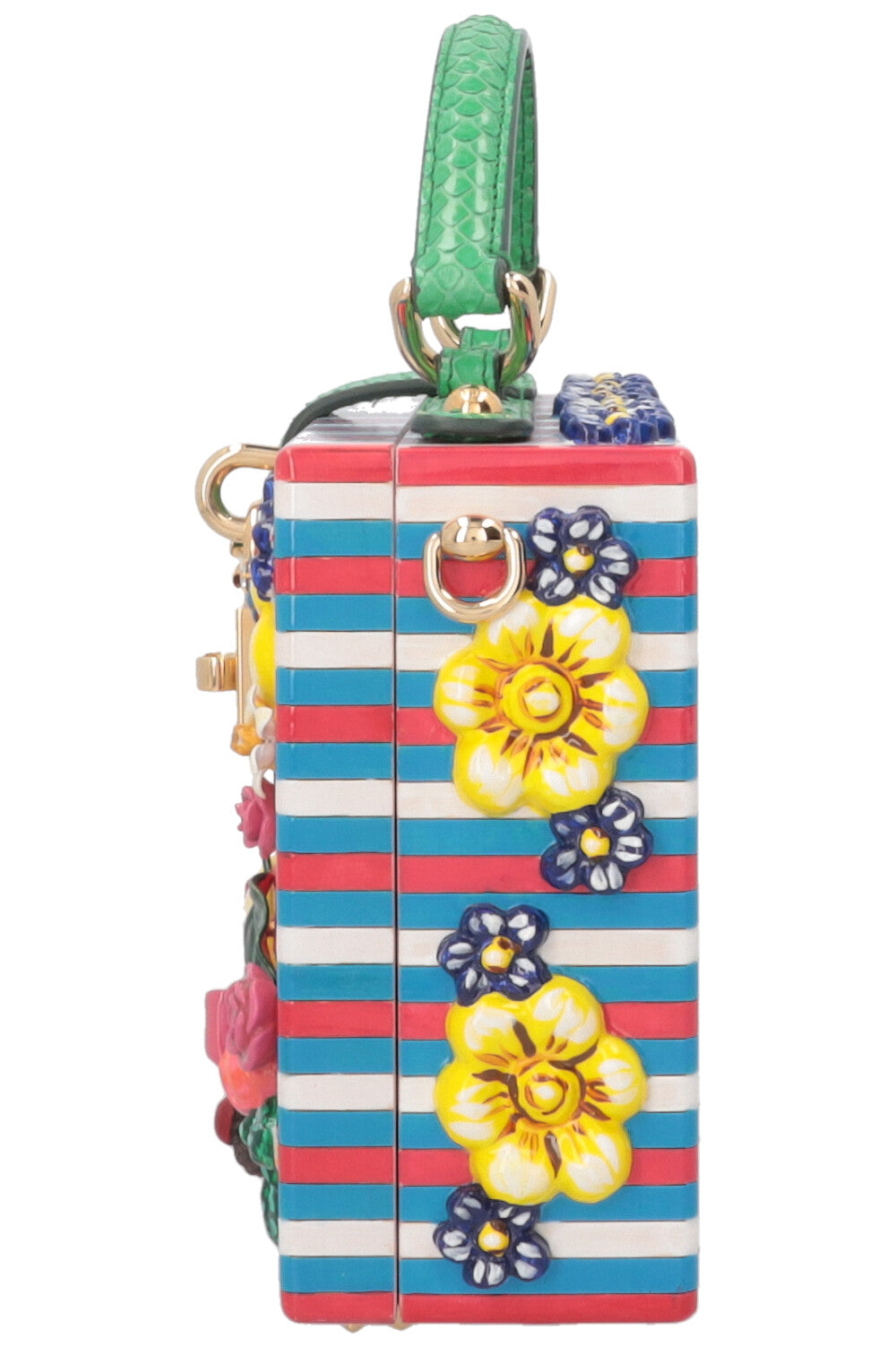 DOLCE&GABBANA Dolce Box Bag Python Touch Multicolor