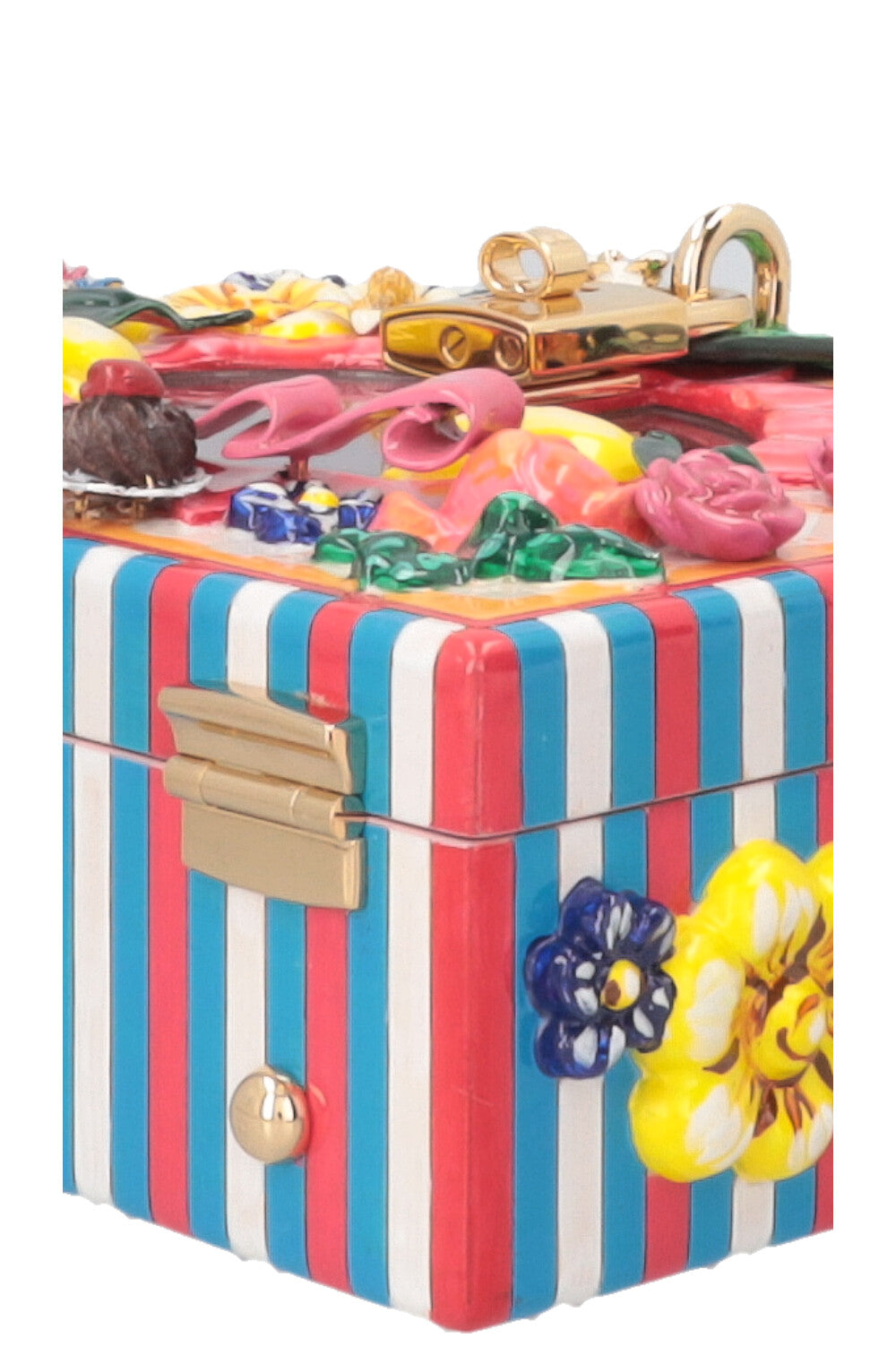 DOLCE&GABBANA Dolce Box Bag Python Touch Multicolor